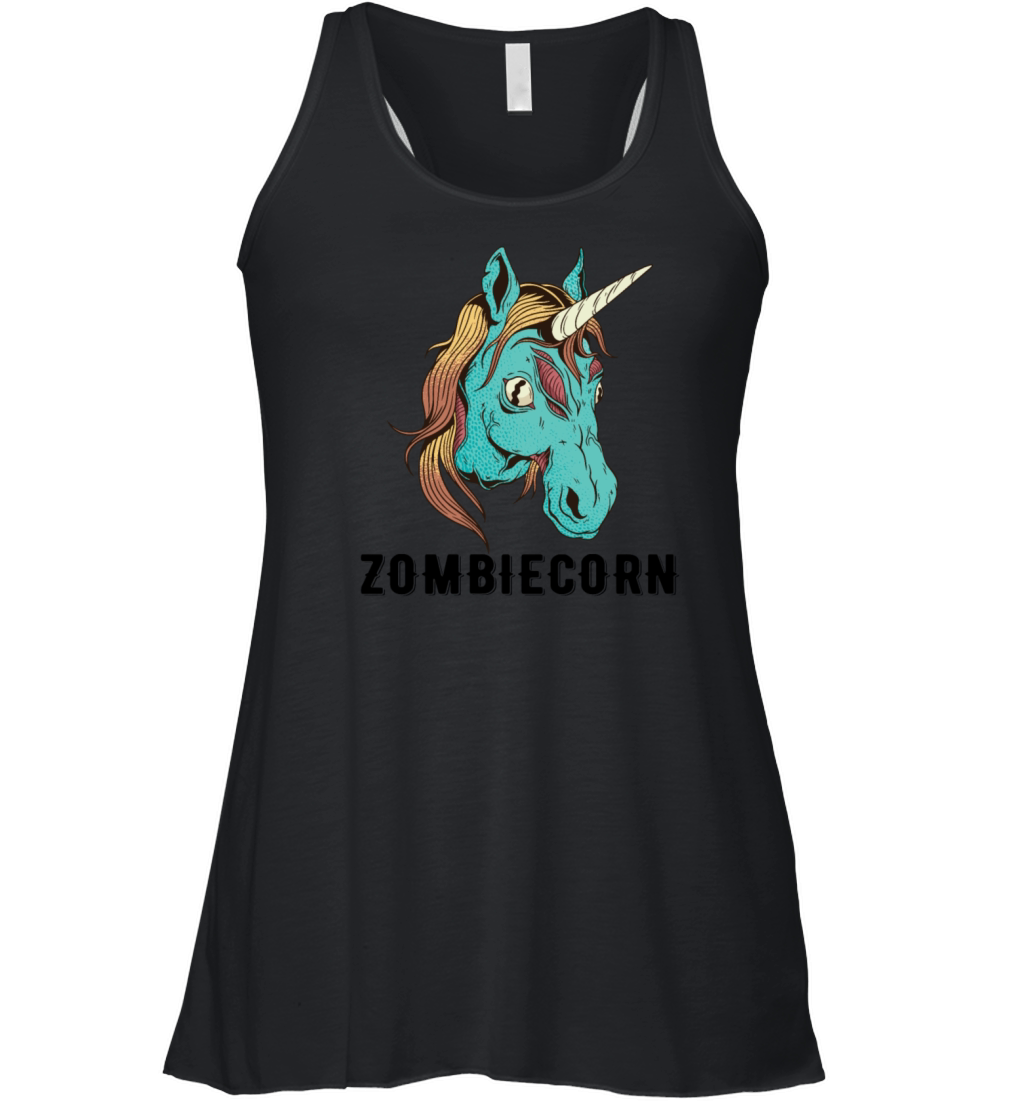 Zombie Unicorn Women's Flowy Tank Top