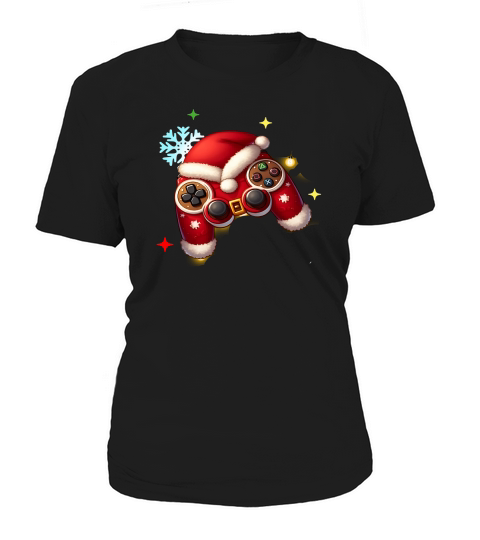 Christmas Controller Video Game04 Women's T-Shirt