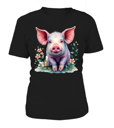 Pig Fur Pink 08 Women's T-Shirt