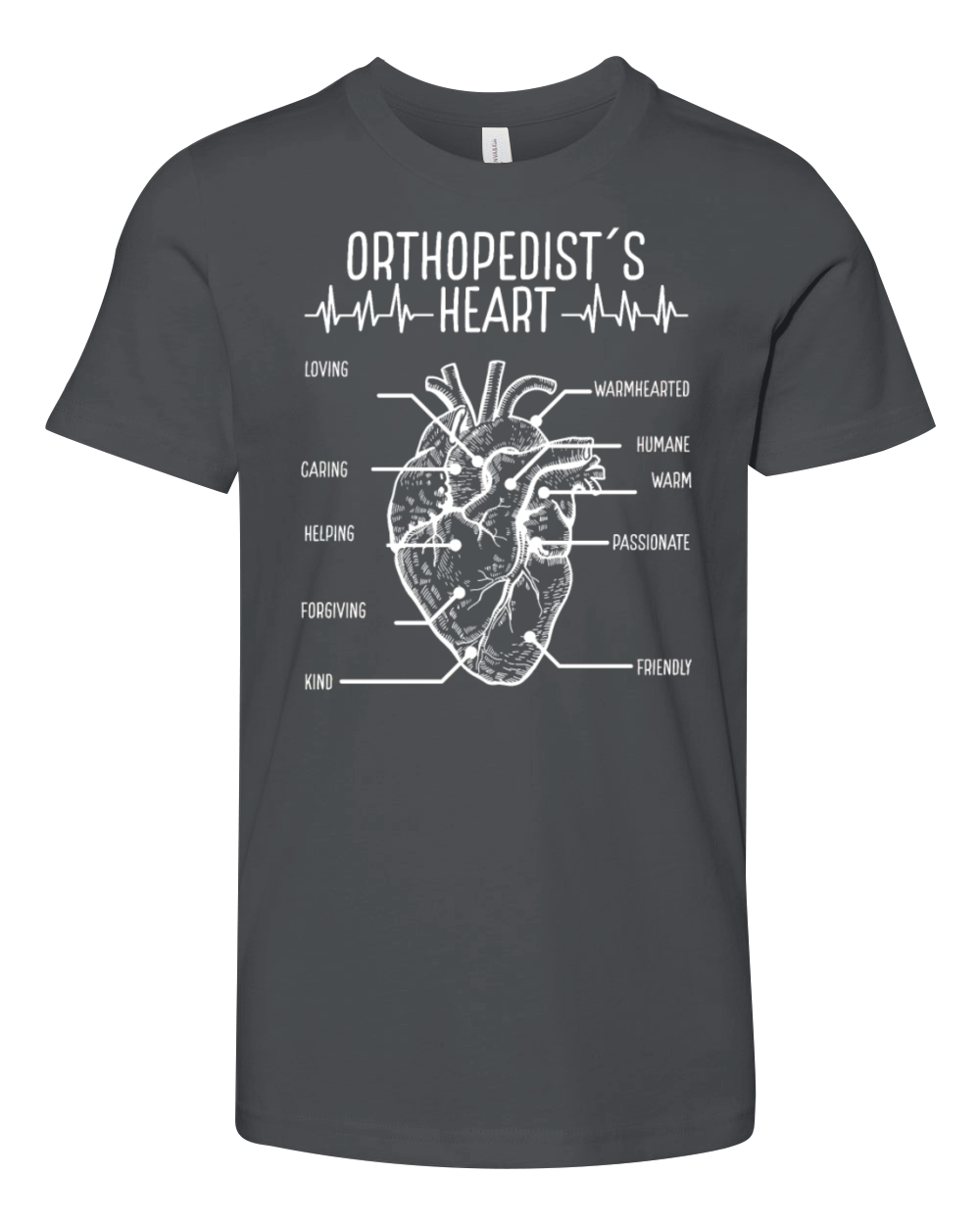 Certified Orthopedist Essentials Orthopedic Doctor Youth Unisex Jersey Tee