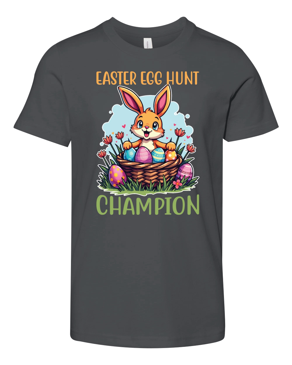 Easter Egg Hunt Champion Youth Unisex Jersey Tee