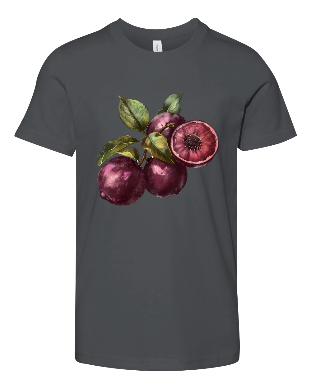 Mangosteens Queen of Fruits Vintage Youth Unisex Jersey Tee