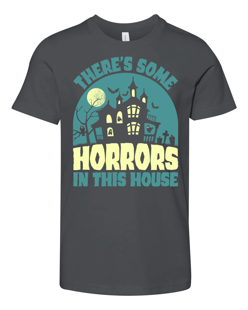 Theres Some Horrors In This House Youth Unisex Jersey Tee