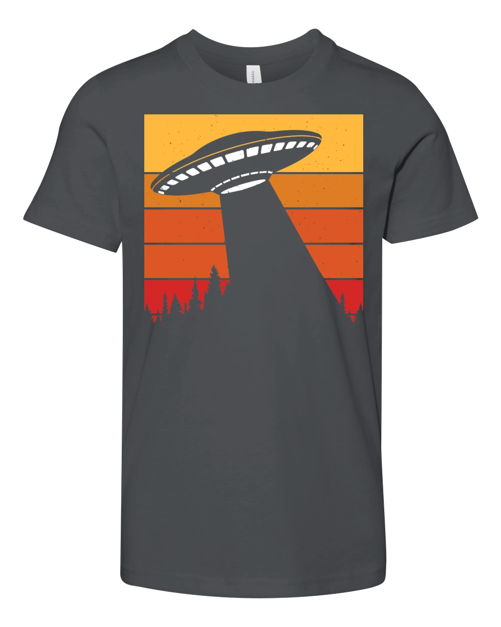 Vintage UFO Alien 8 Youth Unisex Jersey Tee