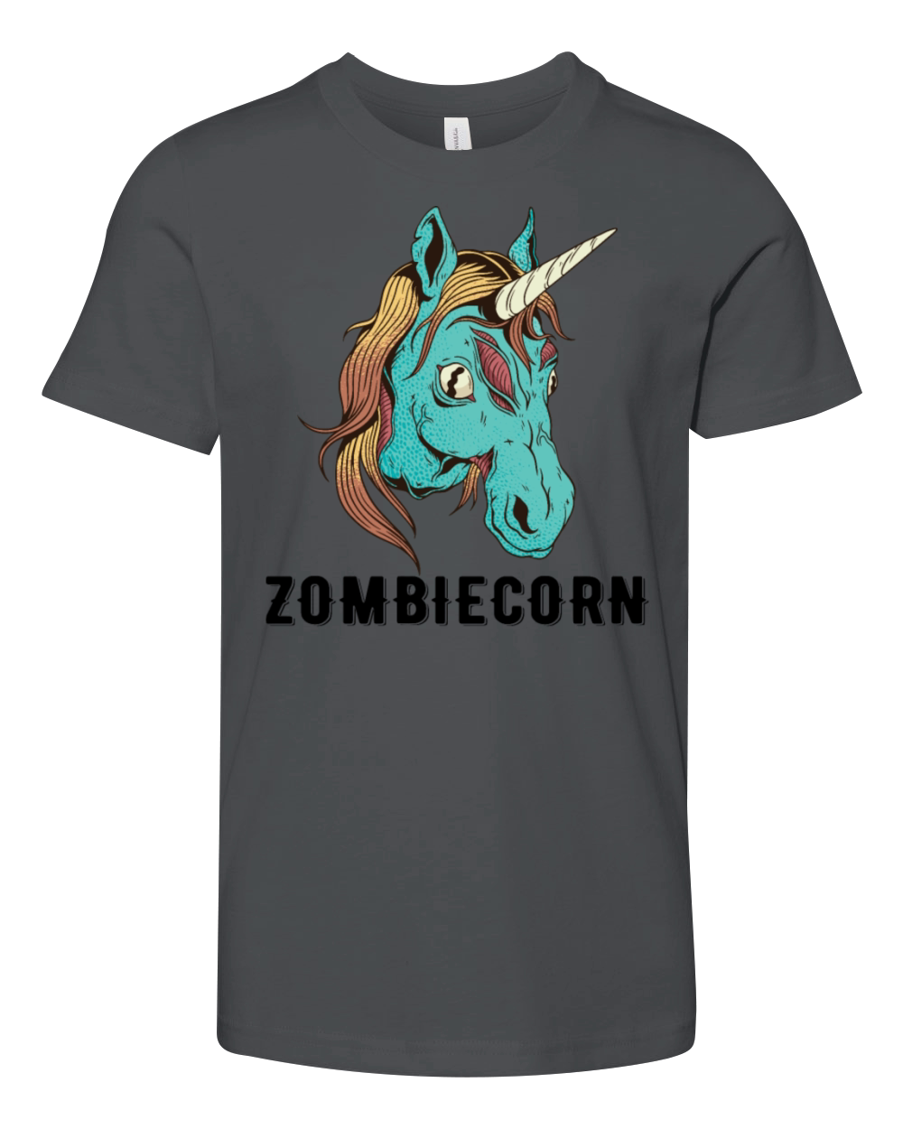 Zombie Unicorn Youth Unisex Jersey Tee
