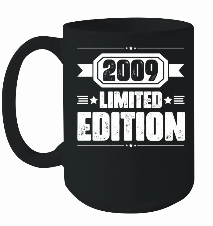 2009 Limited Edition Birthday  (2) Ceramic Mug