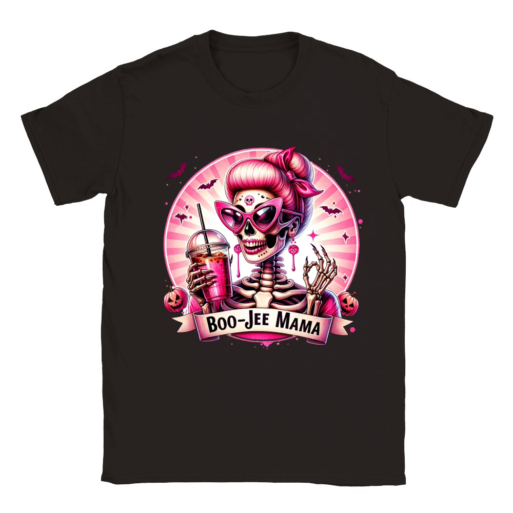 Boo Jee Mama (5) Classic Kids Crewneck T-shirt