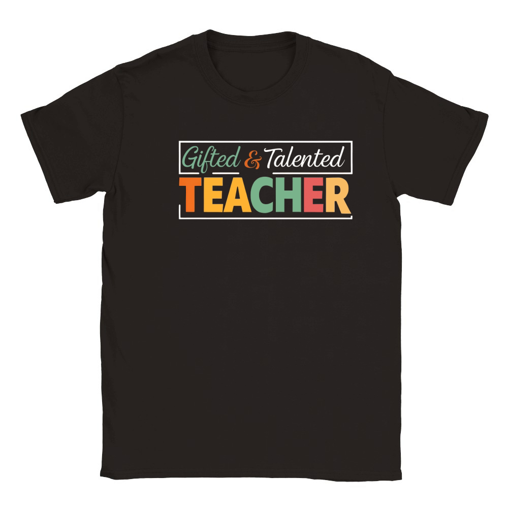 Gifted & Talented Teacher Classic Kids Crewneck T-shirt