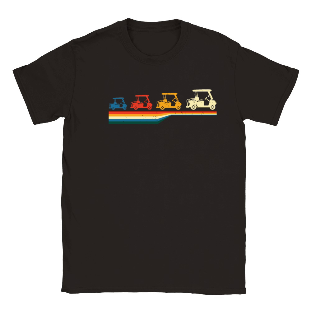 Vintage Golf Shirt - Golf Caddy Shirt - Golf Cart Classic Kids Crewneck T-shirt