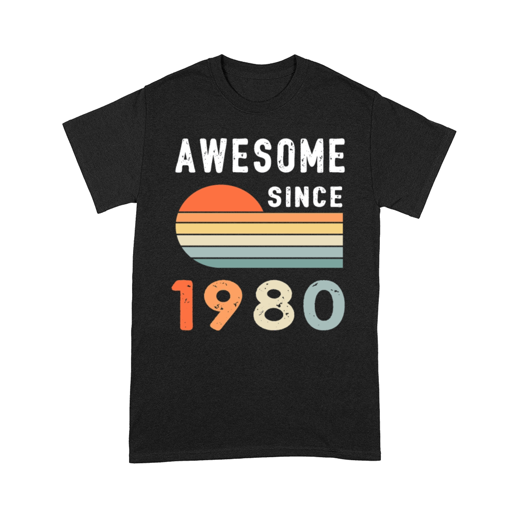 1980 Birthday Retro Vintage Gift Comfort T-shirt