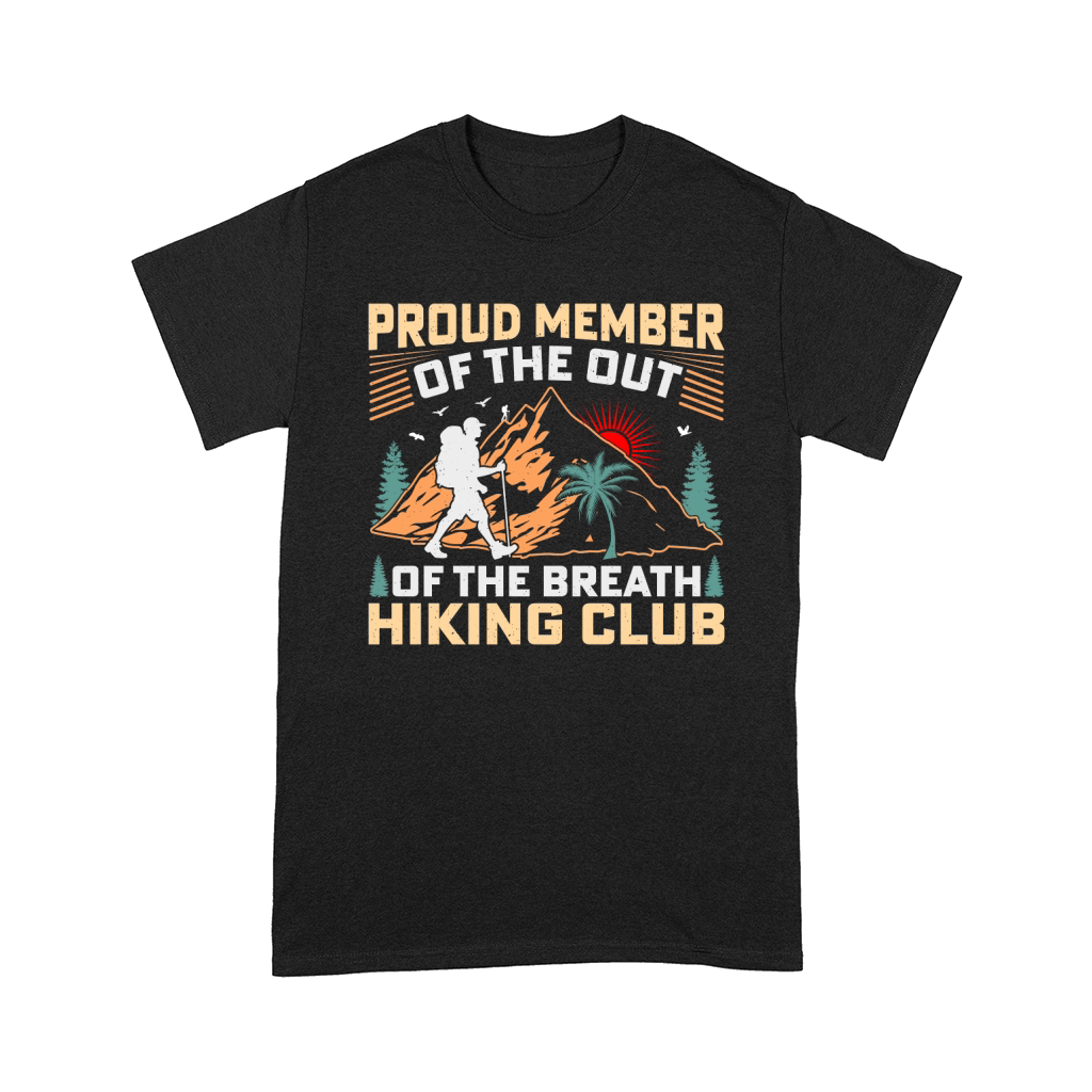 Proud Member Vintage Hiking Club Comfort T-shirt