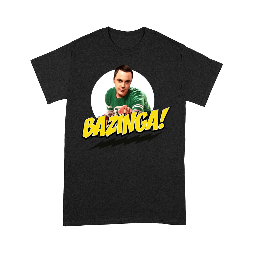 The Big Bang Theory Sheldon Bazinga Comfort T-shirt