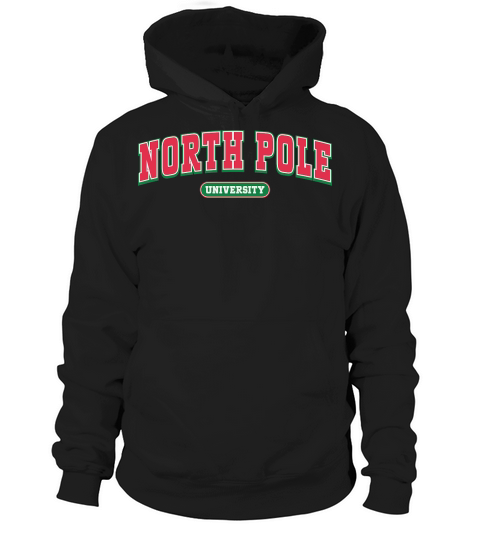 Christmas north pole University Hoodie Unisex