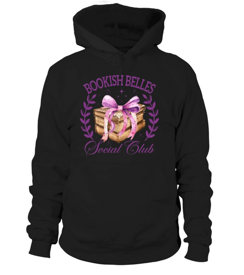 Coquette Book Social Club Book Lover Hoodie Unisex