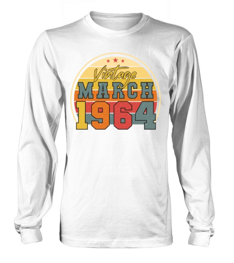 March 1964 Vintage Long sleeved Unisex