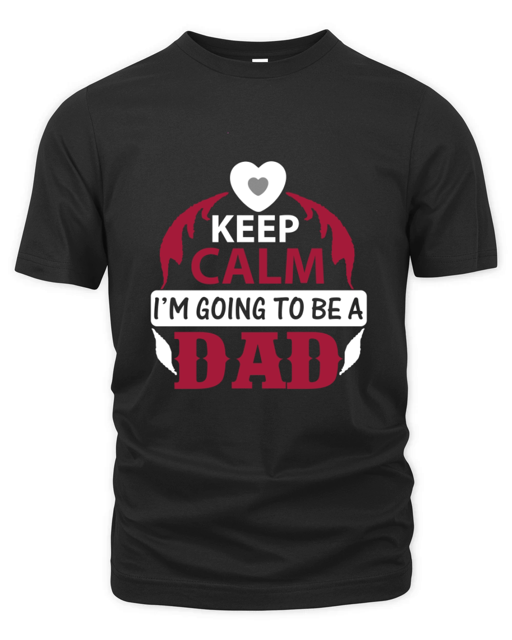 Keep Calm Im going to be a dad Organic Unisex T-shirt