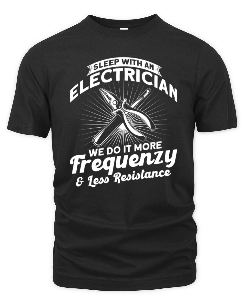 Professional Electrician Electricial Worker Organic Unisex T-shirt