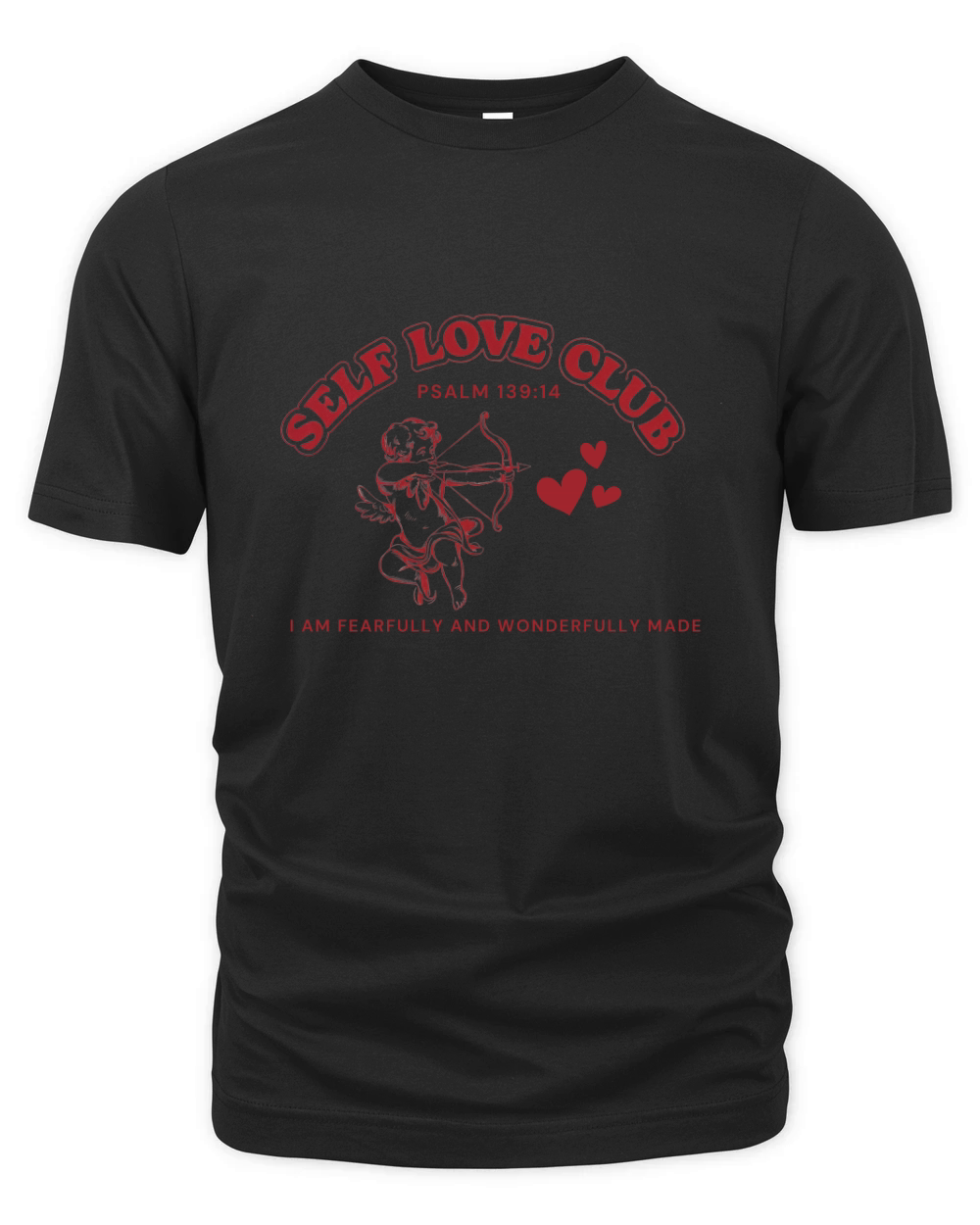 Self Love Club i Am Fearfully And Wonderfully Made Organic Unisex T-shirt