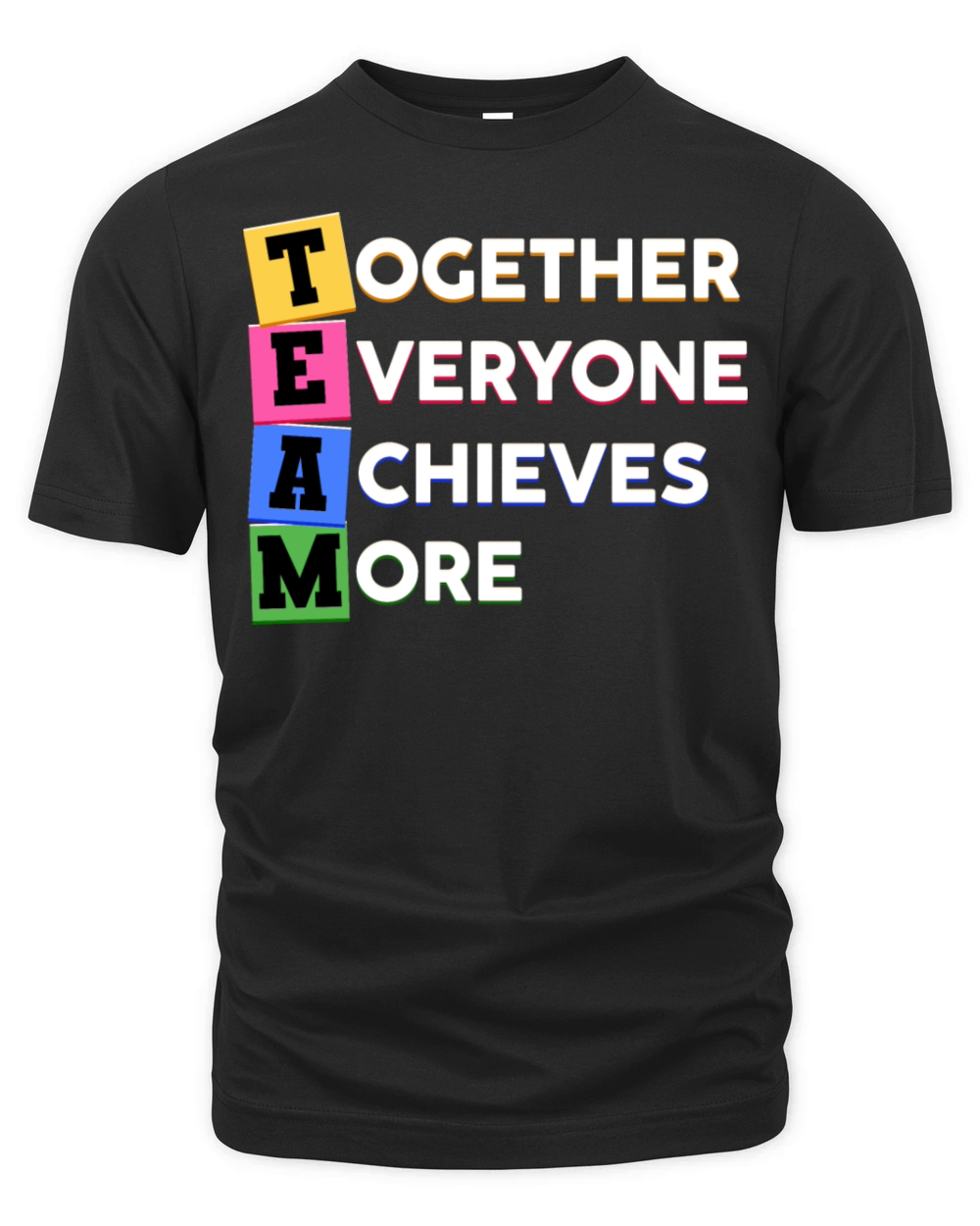 TEAM Together Everyone Achieves More Motivation Organic Unisex T-shirt