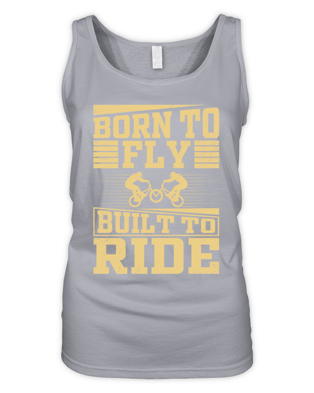 Born to Fly Built to ride Organic Women's Tank Top