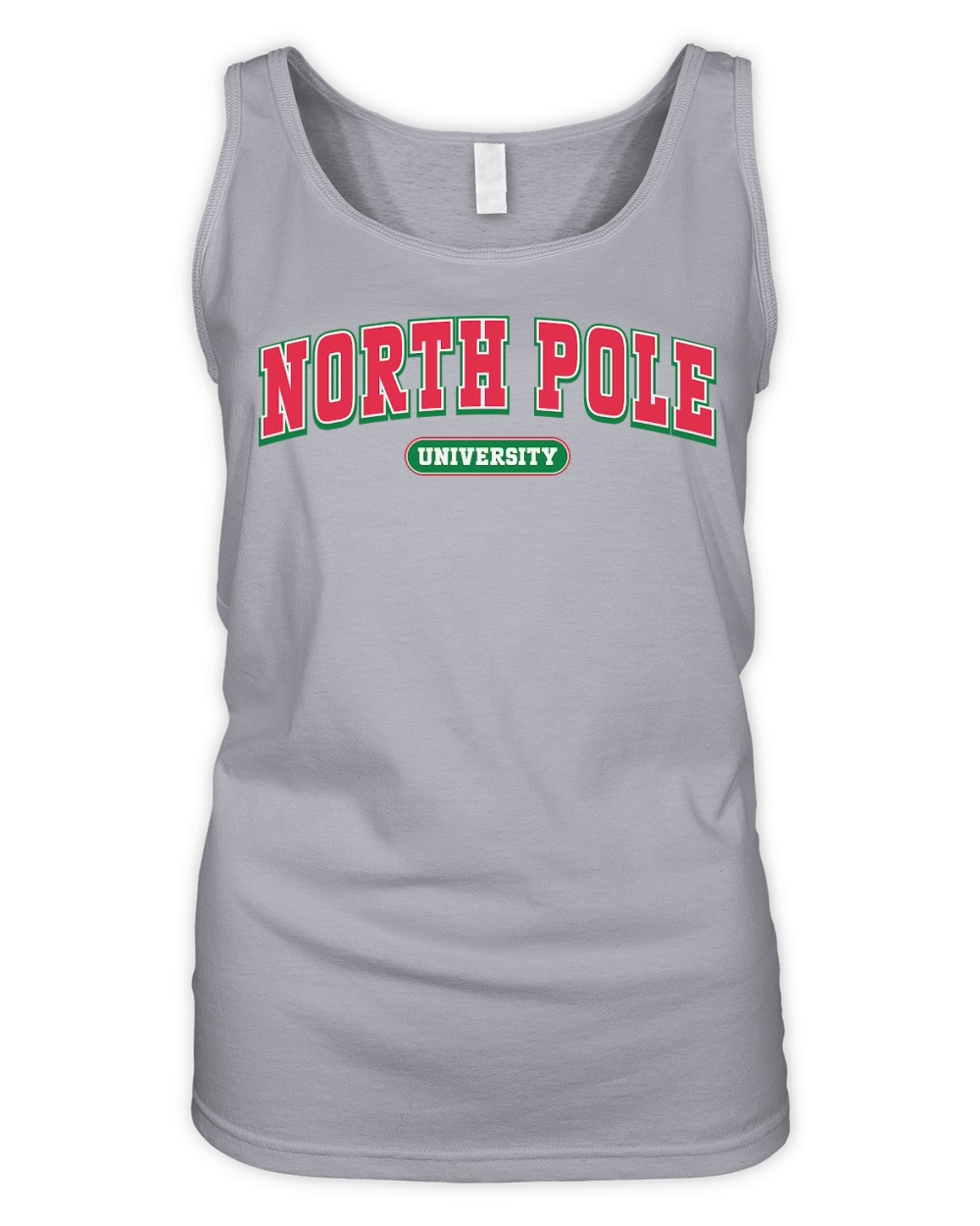 Christmas north pole University Organic Women's Tank Top