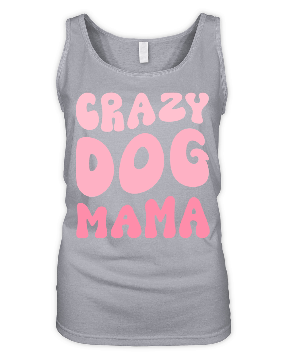 Crazy cat mama retro Organic Women's Tank Top