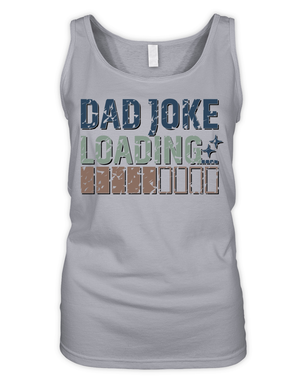 Dad Joke Loading Organic Women's Tank Top
