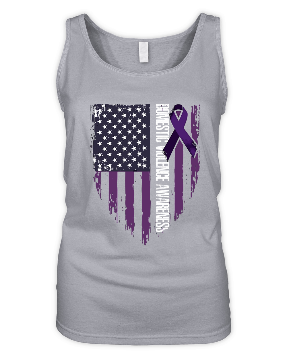 Domestic violencf awareness Organic Women's Tank Top