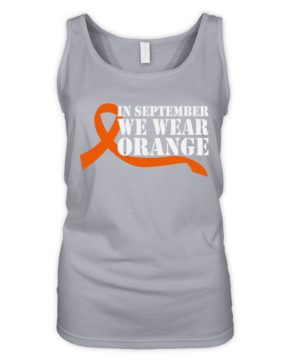 In September We Wear Orange Organic Women's Tank Top