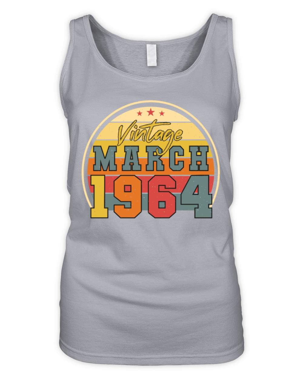 March 1964 Vintage Organic Women's Tank Top