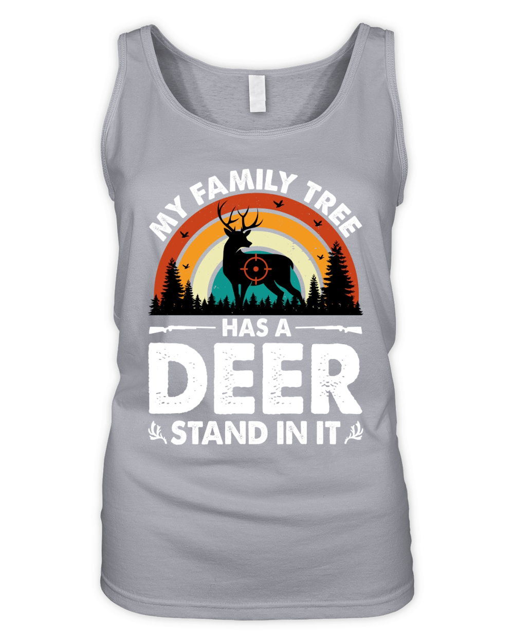 My Family Tree Has A Deer Stand In (2) Organic Women's Tank Top