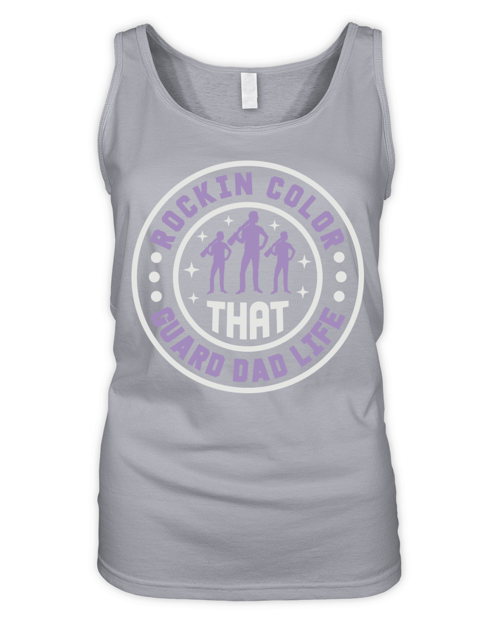 Rockin That Color Guard Dad Life 05 Organic Women's Tank Top