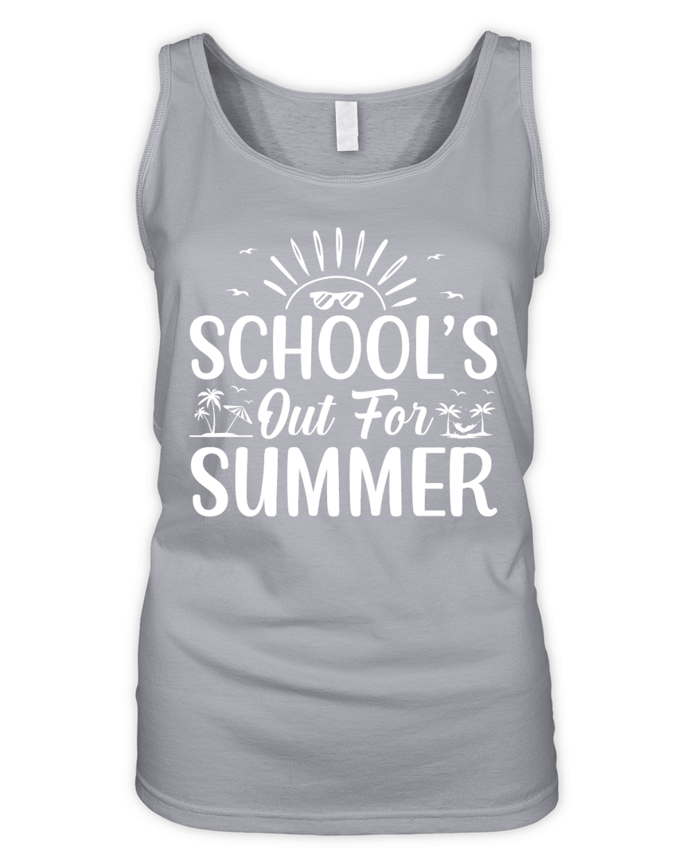 Schools Out For Summer  (2) Organic Women's Tank Top