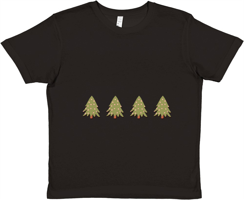 Christmas Tree (2) 4 2 Premium Kids Crewneck T-shirt