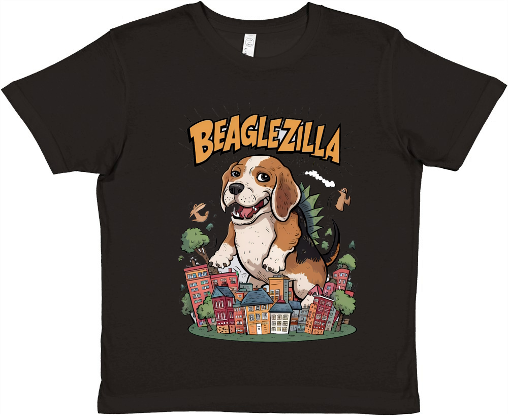 dogzilla (1) Premium Kids Crewneck T-shirt