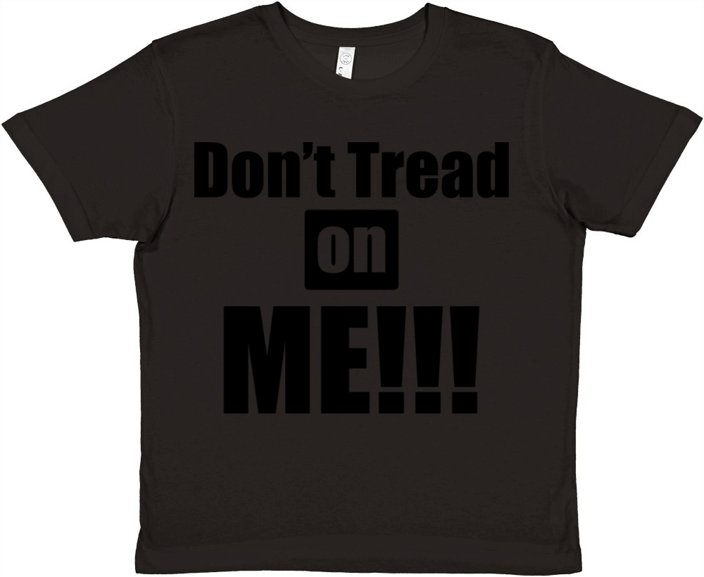 Don t Tread on Me Premium Kids Crewneck T-shirt