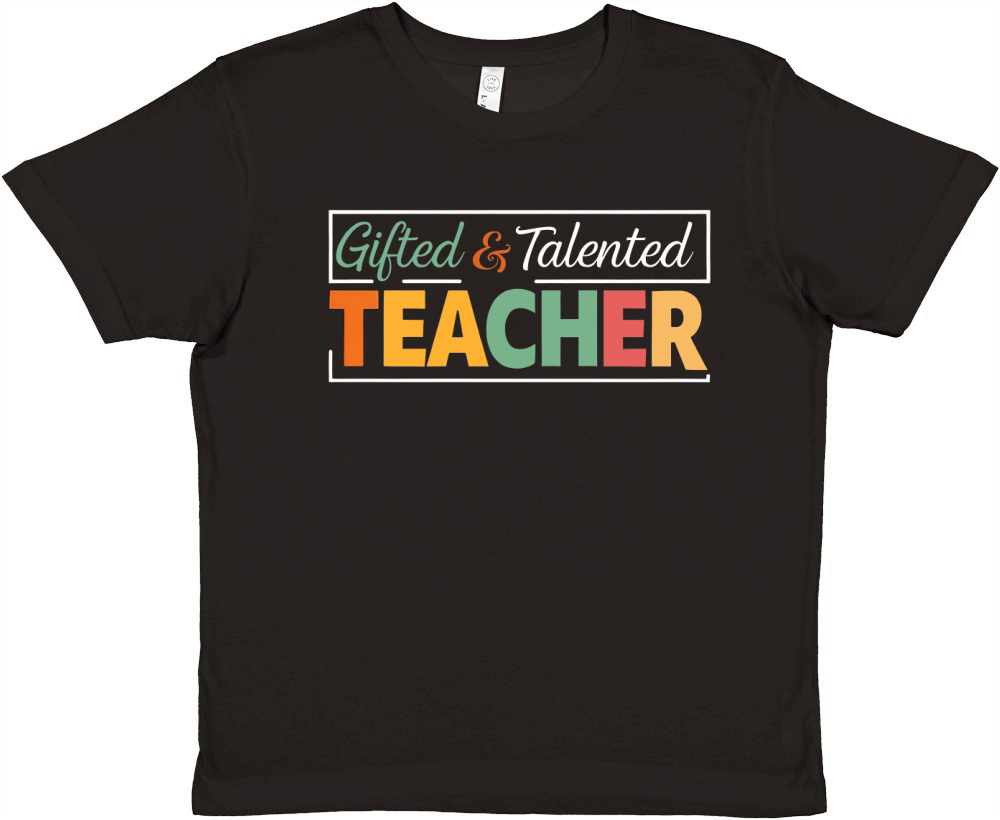 Gifted & Talented Teacher Premium Kids Crewneck T-shirt