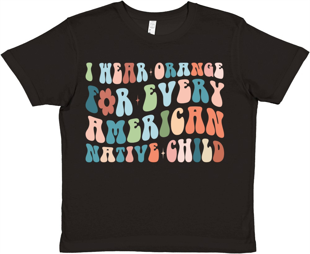 I Wear Orange For Every American Native Child Premium Kids Crewneck T-shirt