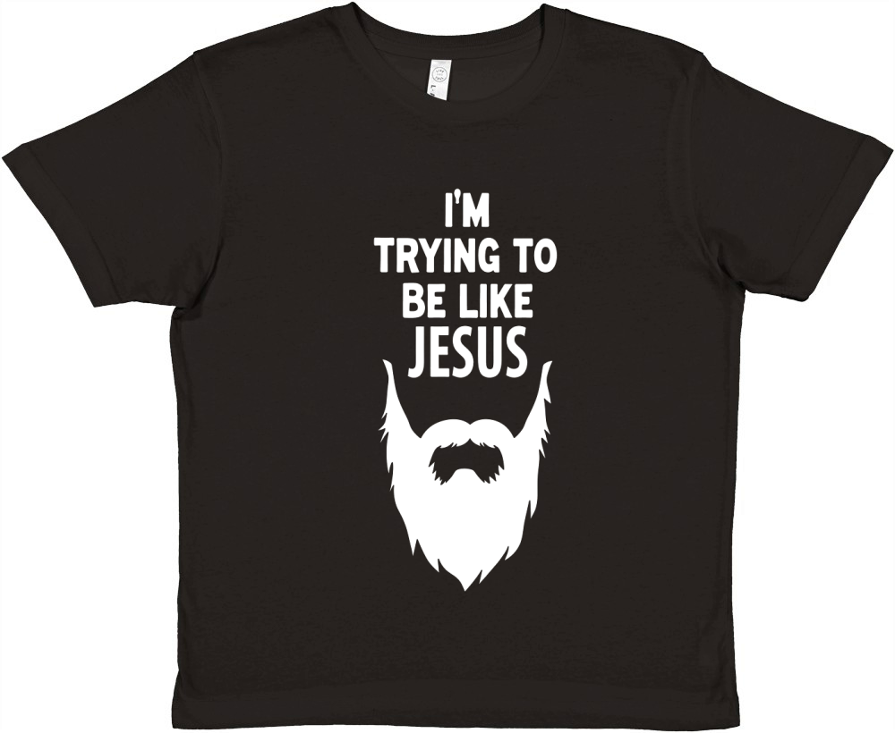 Im TryingTo Be Loke Jesus Premium Kids Crewneck T-shirt