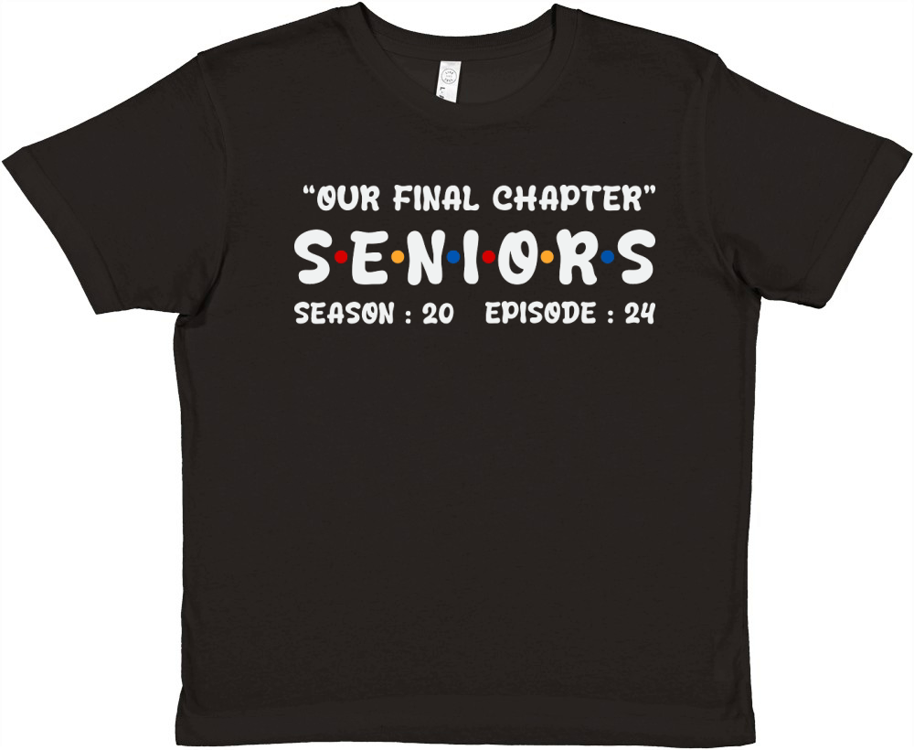 Our Final Chapter Senior 2024 Premium Kids Crewneck T-shirt