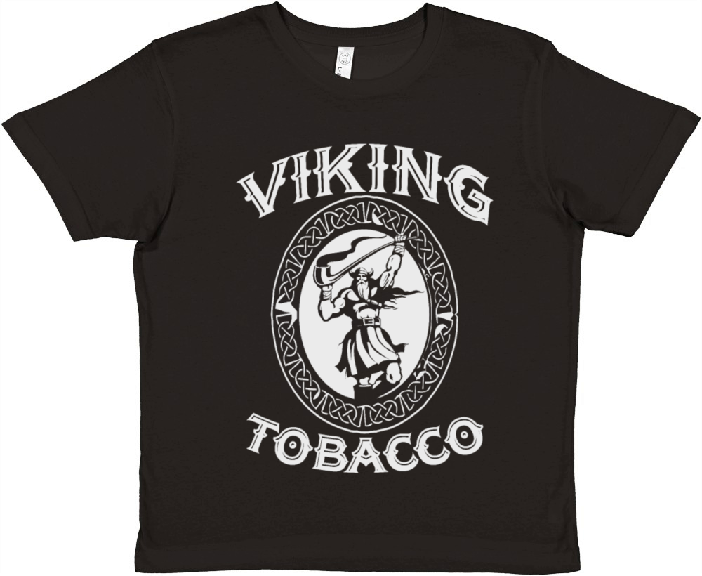 Viking Tobacco Premium Kids Crewneck T-shirt