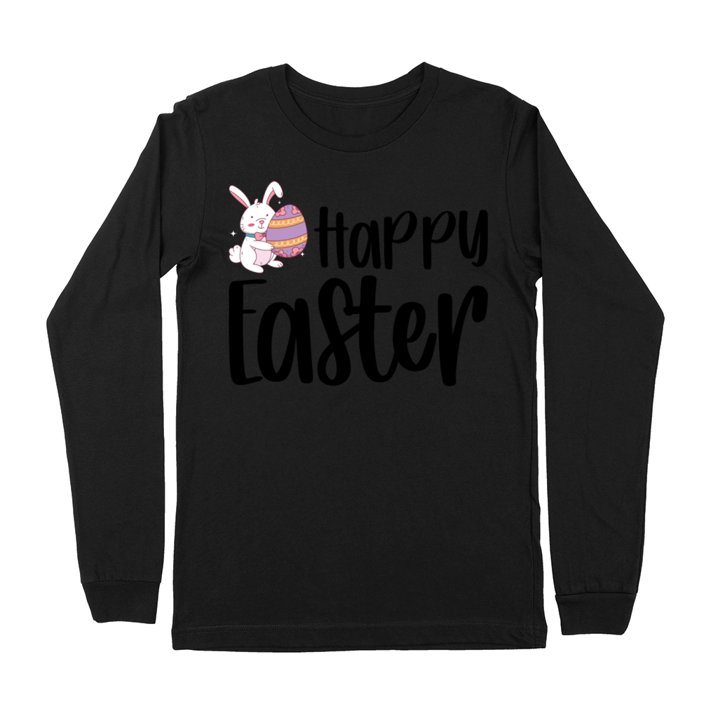 Happy Easter Funny Rabbit Premium Long Sleeve