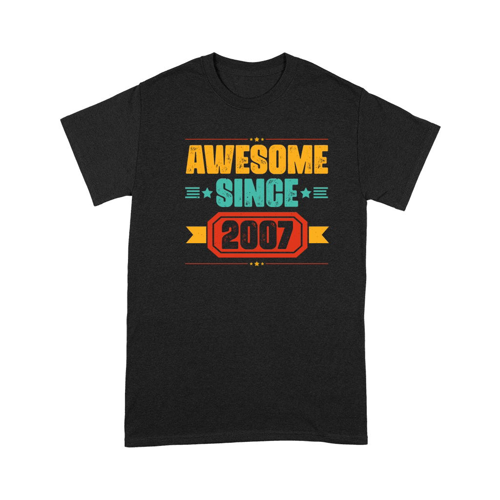 Awesome Since 2007 Birthday  (1) Premium T-shirt