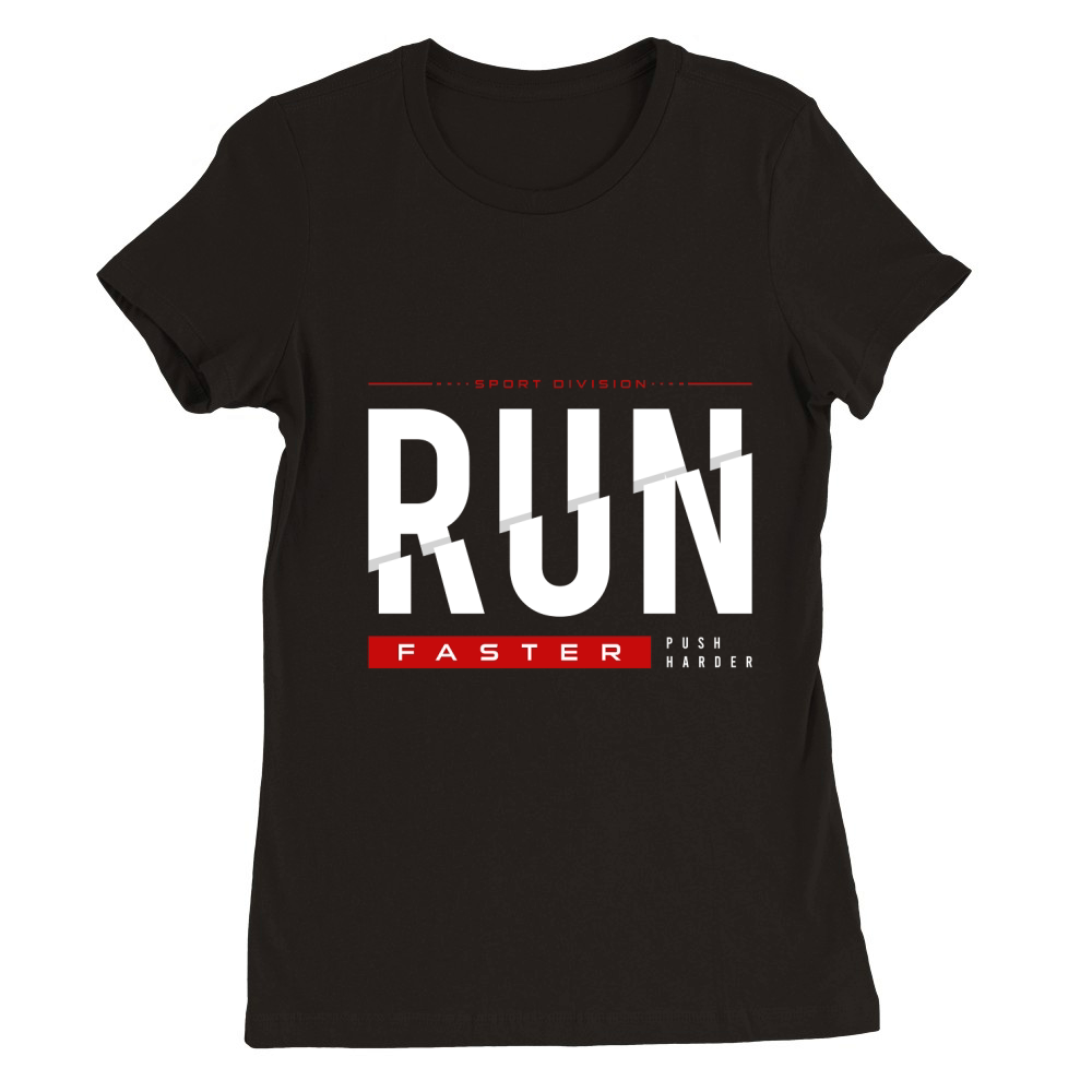 run 13 Premium Womens Crewneck T-shirt