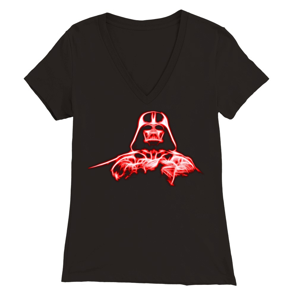Darth Vader Premium Womens V-Neck T-shirt
