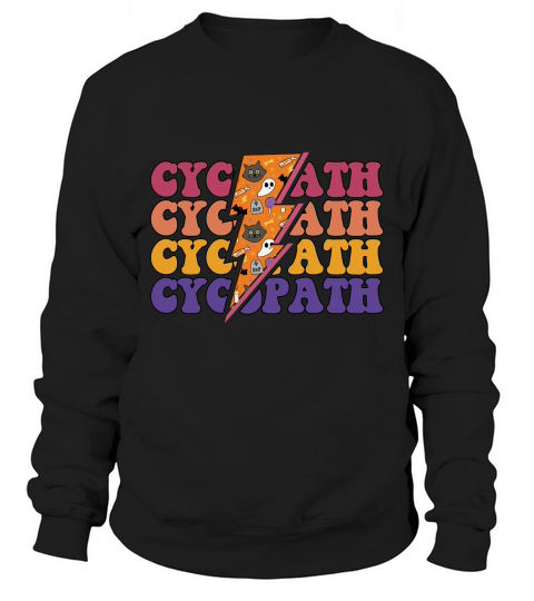 Cycopath Retro Groovy Vintage 02 Sweatshirt Unisex