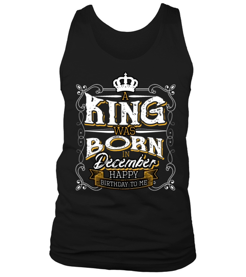 Birthday December Tank Top Unisex
