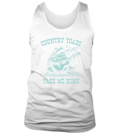 Country Toads Take Me Home D Green Tank Top Unisex