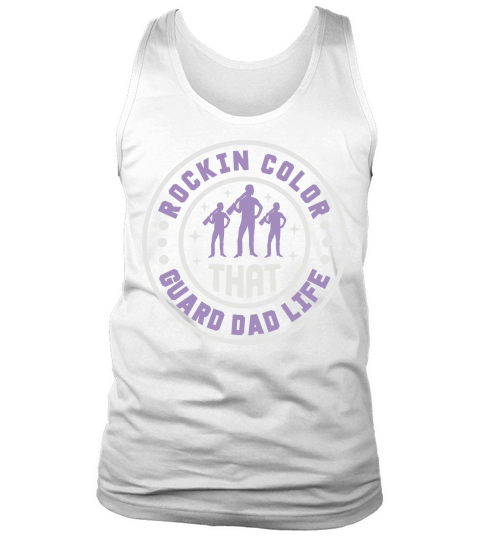 Rockin That Color Guard Dad Life 05 Tank Top Unisex