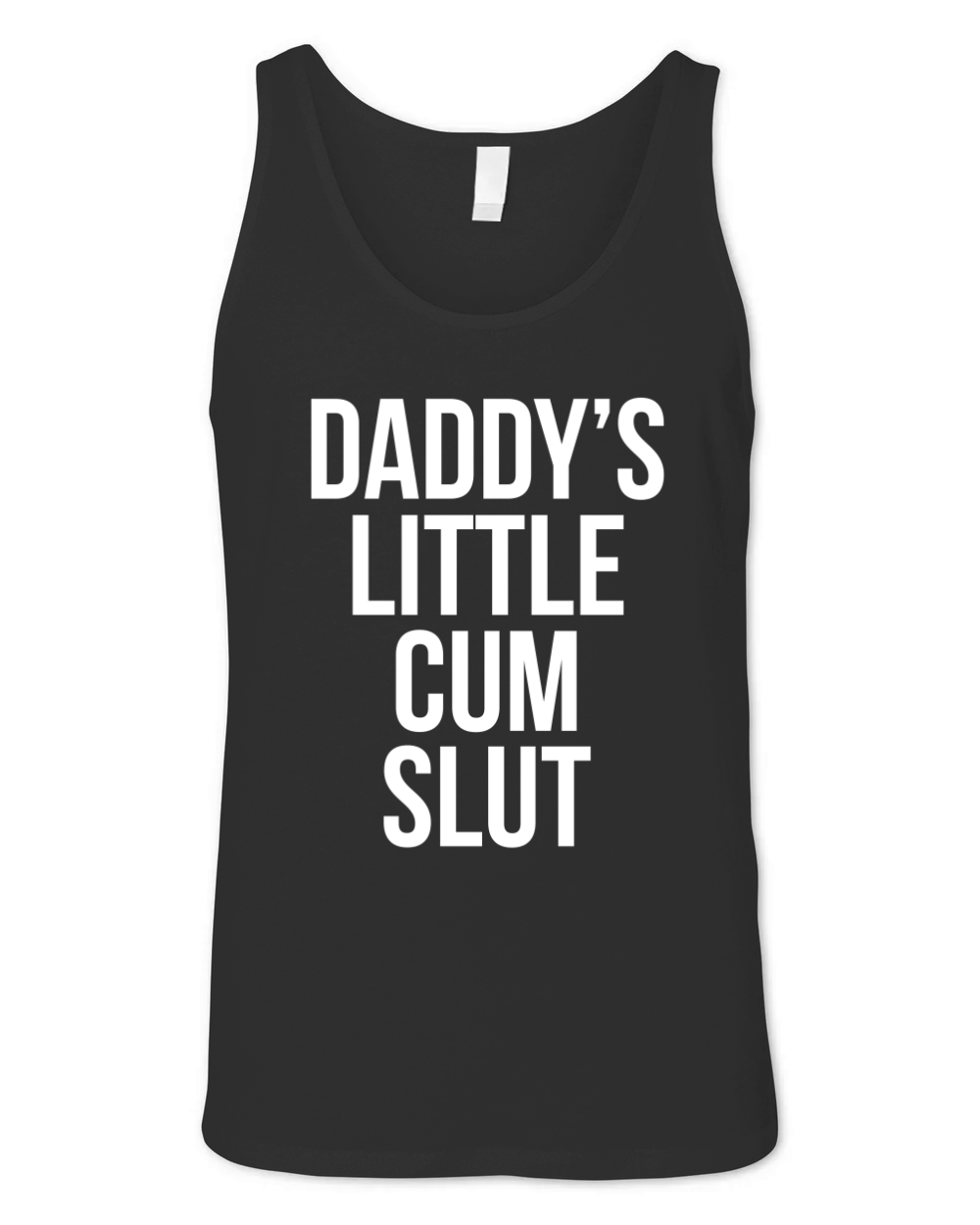 Daddy Little Cumslut Unisex Jersey Tank